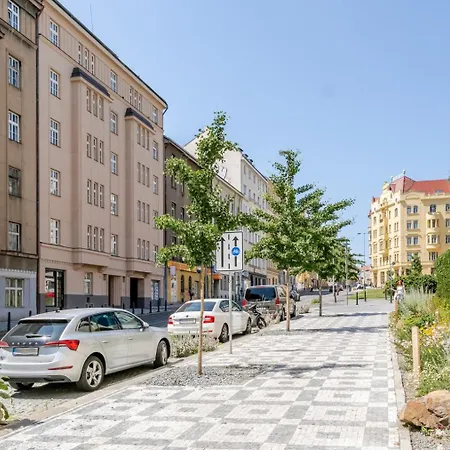 Appartamento Blueground Holesovice View Nr Vltava Prg-60 Praga